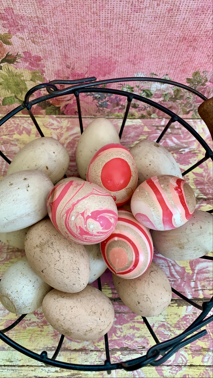 How to decorate Easter Eggs with Nail Polish.